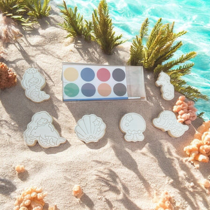 Mermaid Paint Your Own Cookies