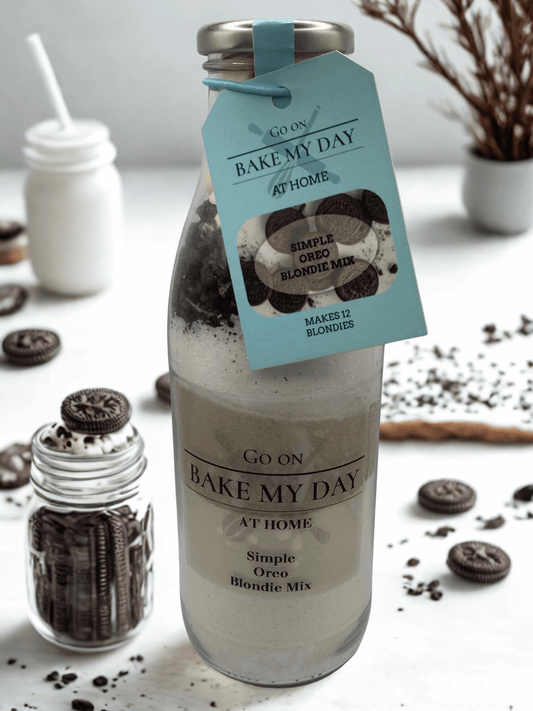 Bake My Day wholesale gluten-free blondie baking mixes – variety of flavours available for retailers, perfect for stocking bake-at-home gluten-free blondies in stores or online, ideal for gift packs and family-friendly baking.