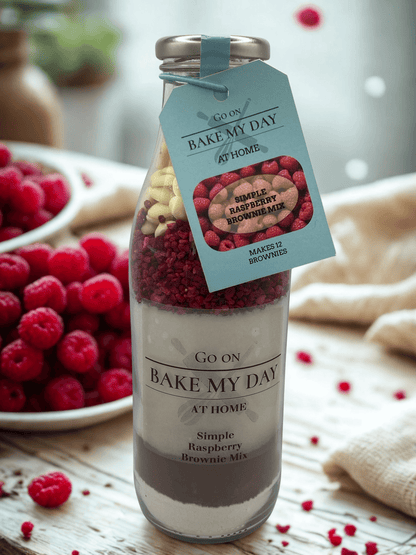Bake My Day wholesale brownie baking mixes – variety of flavours available for retailers, perfect for stocking bake-at-home brownies in stores or online, ideal for gift packs and creative family baking.