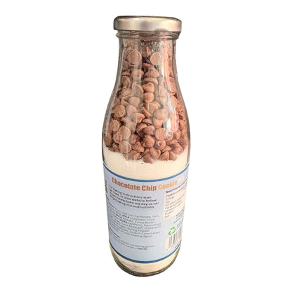 Chocolate Chip Cookie Baking Mix Bottle - 750ml. Makes 8 NYC size Cookies