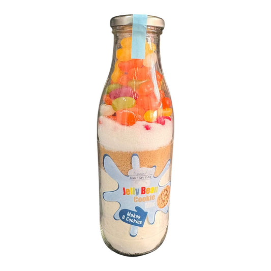 Jelly Bean Cookie Baking Mix Bottle - 750ml. Makes 8 NYC size Cookies