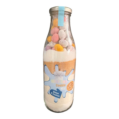 Mini Egg Cookie Bakimg Mix Bottle - 750ml. Makes 8 NYC size Cookies