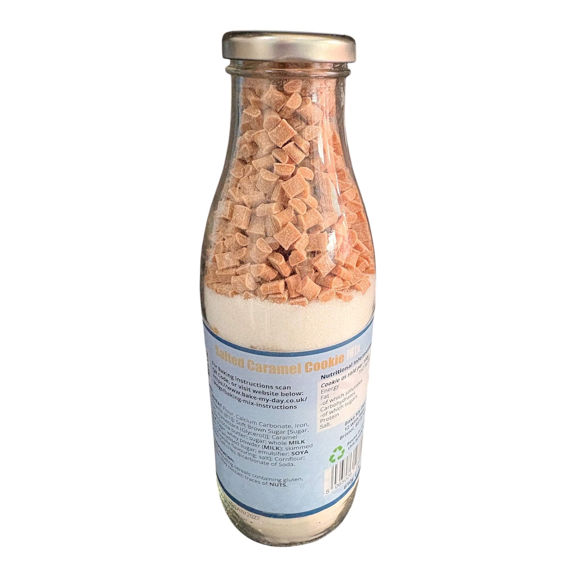Salted Caramel Cookie Baking Mix - 750ml. Makes 8 NYC Cookies